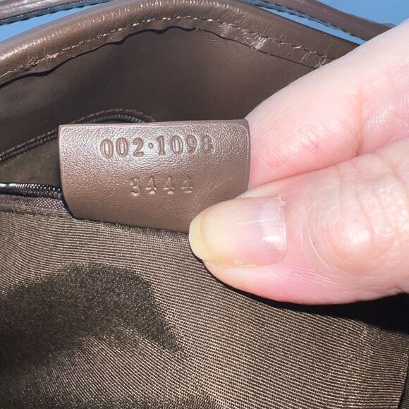 Gucci Brown Monogram Tote Bag - Picture 13 of 14